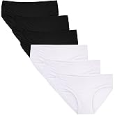 Women's Bikini Underwear, Underwear women pack, Breathable Stretch Comfort Hipster, Multipacks