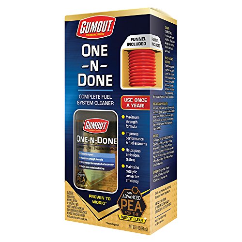 Gumout 510112 OneNDone Complete Fuel System Cleaner, 20 oz. Pricepulse
