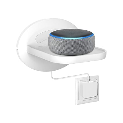 Wigoo Wandhalterung für Dot(3rd Gen.), Spot, Sonos, Google Home, Google Home Mini, Google WiFi, Überwachungskamera Halterung 