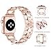 Hotodeal Watch Band Compatible for Apple Watch Series 3/2/1, Rose Gold 38mm