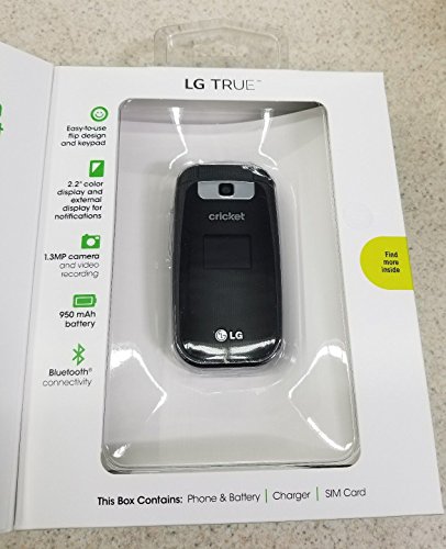 LG B460 "True" Flip Cell Phone (cricket) No Contract