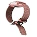 QIBOX Bands Compatible with Versa, Woven Fabric Wrist Strap Watch Special Edition Replacement Bands Classic Square Stainless Steel Buckle Compatible with Versa Smart Watch