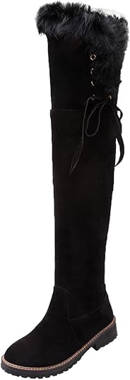 thigh high snow boots