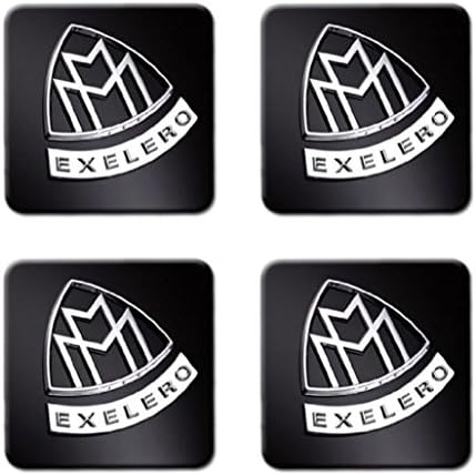 Maybach Logo Custom High Quality Square Coasters Cup Mat Stylish, durable Cork Pad Antiskid Mat Stain Resistance - New Design By Keasu
