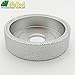 SHDIATOOL 3 Inch Profile Hand Diamond Wheel Height 20mm Flat Edge Grinding for Stone Marble Granite Rock