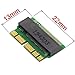 JSER 12+16pin 2014 2015 to M.2 NGFF M-Key AHCI SSD Convert Card Compatible for A1493 A1502 A1465 A1466