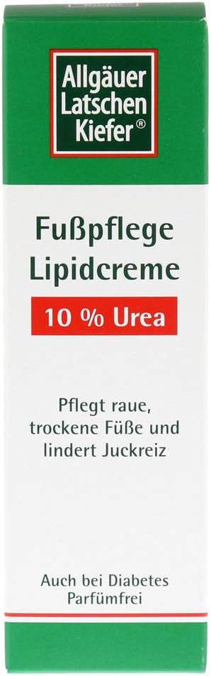 Allgäuer Fusspflege Lipidcreme mit 10% Urea, 100 ml