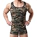 YUFEIDA Men's Camouflage Undershirt Vest Tank Top Gym Sleeveless Shirts Jersey