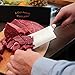 Fomei Fomei-G48 Cutlery Cleaver for Meat and Vegetables Chop, Butcher at Home Like A Professional, Safe and Comfortable Handle Can Not Come Loose, 7 Inch Stainless St, Medium, Stainless Steel
