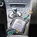MOSO NATURAL Air Purifying Bag. Bamboo Charcoal Air Freshener, Deodorizer, Odor Eliminator, Odor Absorber For Cars and Closets. 200g Natural Color