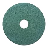 Boardwalk 4020GRE Standard Floor Pads, 20" Diameter, Green (Case of 5)