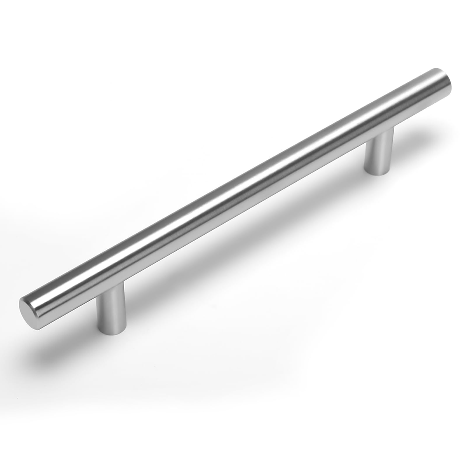 Set of 5 Kitchen Cupboard/Cabinet Pull LS201BSS T Handle in Hollow Stainless Steel Furniture Handle Railing (Screws Included)
