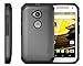 TUDIA Slim-Fit CYGEN Dual Layer Protective Case for Motorola Moto E (2nd Generation, 2015) (Metallic Slate)