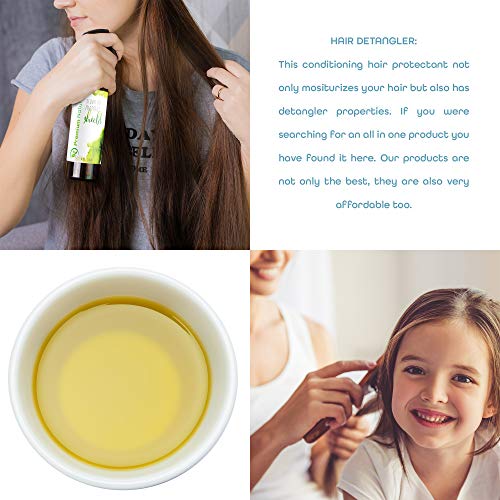 Argan Oil Hair Protectant Spray Thermal Heat Flat Iron Straightening