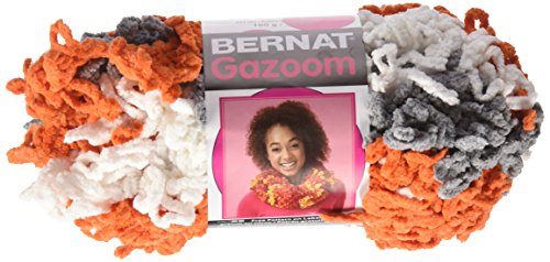 Spinrite gazoom yarn, orange great