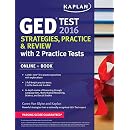 Kaplan GED Test 2016 Strategies, Practice, and Review: Online + Book ...