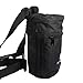 Premium Quality Two Zippered Pockets Chalk Bag for Rock Climbing, Weightlifting, Bouldering & Gymnastics with Adjustable Belt & Carabiner
