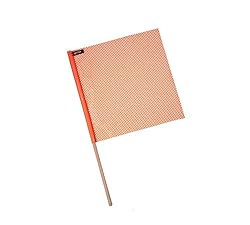 Mytee Products (8 Pack) 18"x18" Orange Safety Flags