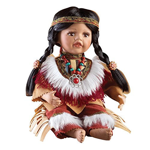 Women's Halona Native American Porcelain Collectible Doll