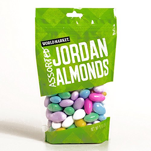 Assorted Jordan Almonds 9 oz each (5 Items Per Order)