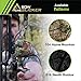 Protective Bow Sight Cover for Archery – SightSlicker by Alpine Innovations, Easy On/Off Design for Hunting, Camo Wrap - Sight (Stealth Shadow)