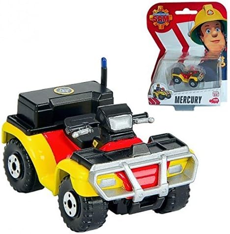 Fireman Sam - The Cast mini series vehicle - Quad Bike Mercury by Dickie-Spielzeug
