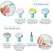 Baby Nail File Trimmer,Safe Electric Baby Infant Nail Filer with Light,Battery of Newborn Nails Care Clippers for Baby Fingernail (9 Replacement Grinding Head) (Upgraded Version)