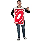 Rubies Mattel Uno: Reverse Card Costume for Adults, Unisex One Size