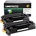 LINKYO Compatible Toner Cartridge Replacement for HP 26A CF226A (Black, 2-Pack) primary