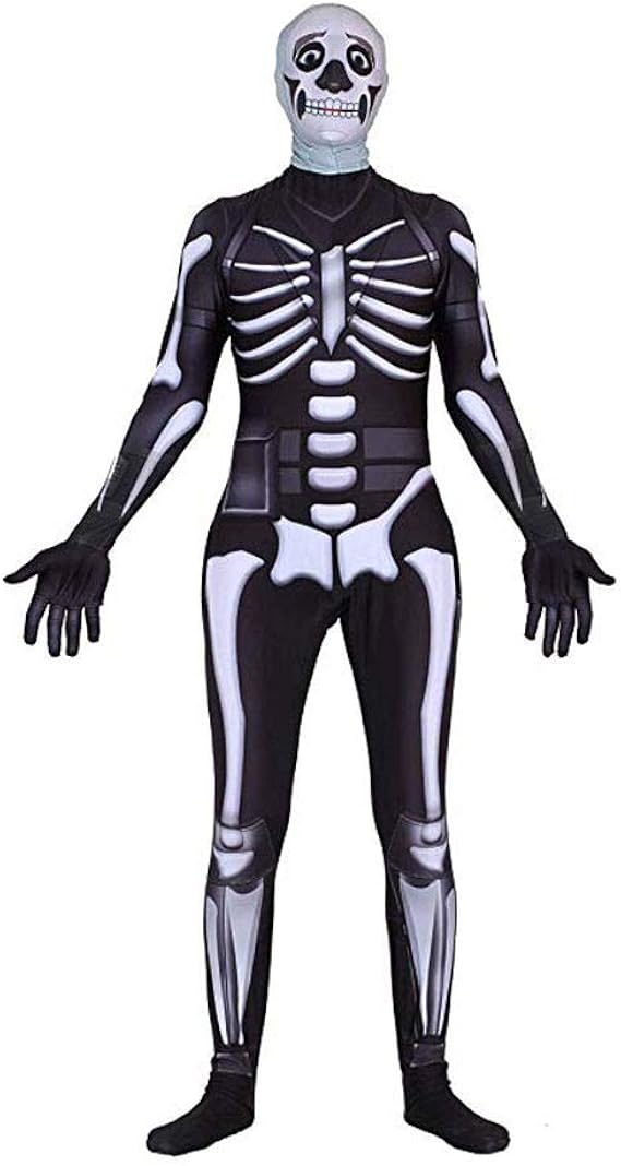 LIFOOST Unisex Adult Skull Halloween Costumes Trooper