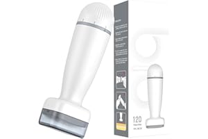 BIKTIC 120 Titanium Derma Stamp,Microneedle Stamp 0.25 mm, Microneedling Roller for Men and Women Home Use