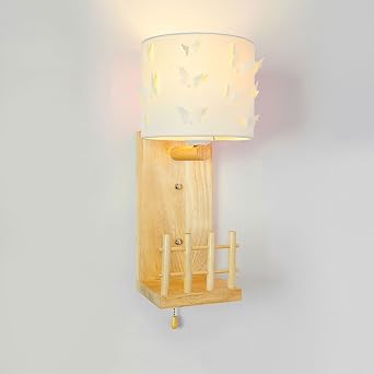 Kmyx Multifunktionale Regal Wandleuchte Wandlampen Mit Zugschalter