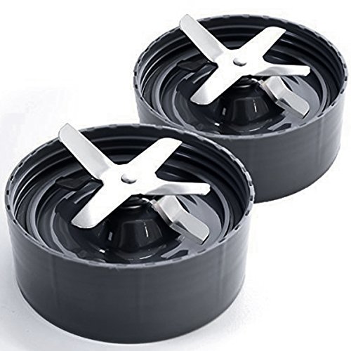 600w & 900w Replacement Cross Blade Extractor Blade Juicer Accessories Fit for 600w & 900w NUTRIBULLET Blender Juicer, 2Pack by Amhousejoy