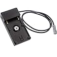 Hersmay NP-F970 Battery Plate to Blackmagic Cinema Camera BMCC 4K 6K BMPCC Power Supply Mount Plate Adapter Compatible with S