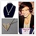 Fun Daisy Harry Styles Paper Airplane Necklace With Gift Box