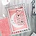 DreamPartyWorld Moon and Stars Baby Girls Crib Bedding Nursery Set Gift Bedding Pink 100% Cotton