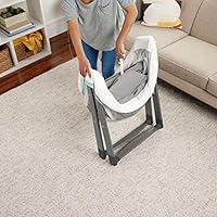 ingenuity foldaway deluxe wood rocking bassinet
