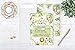 Your Main Event Prints Jungle Baby Shower Invitations - Safari Elephant, Giraffe, Lion, and Monkey Baby Shower Invites with Diaper Raffle Cards - Sprinkle - 20 Invites Including Envelopes