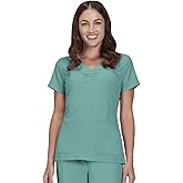 KOI Planet Enik Women's 2-Pocket Eco-Friendly Scrub Top