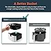 COSORI Coffee Grinders for Spices and Seeds, Spice Grinder Electric, Spice Blender and Coffee Bean Mill, Included 2 Removable Stainless Steel Bowls, with 70g Large Grinding Capacity (Black)