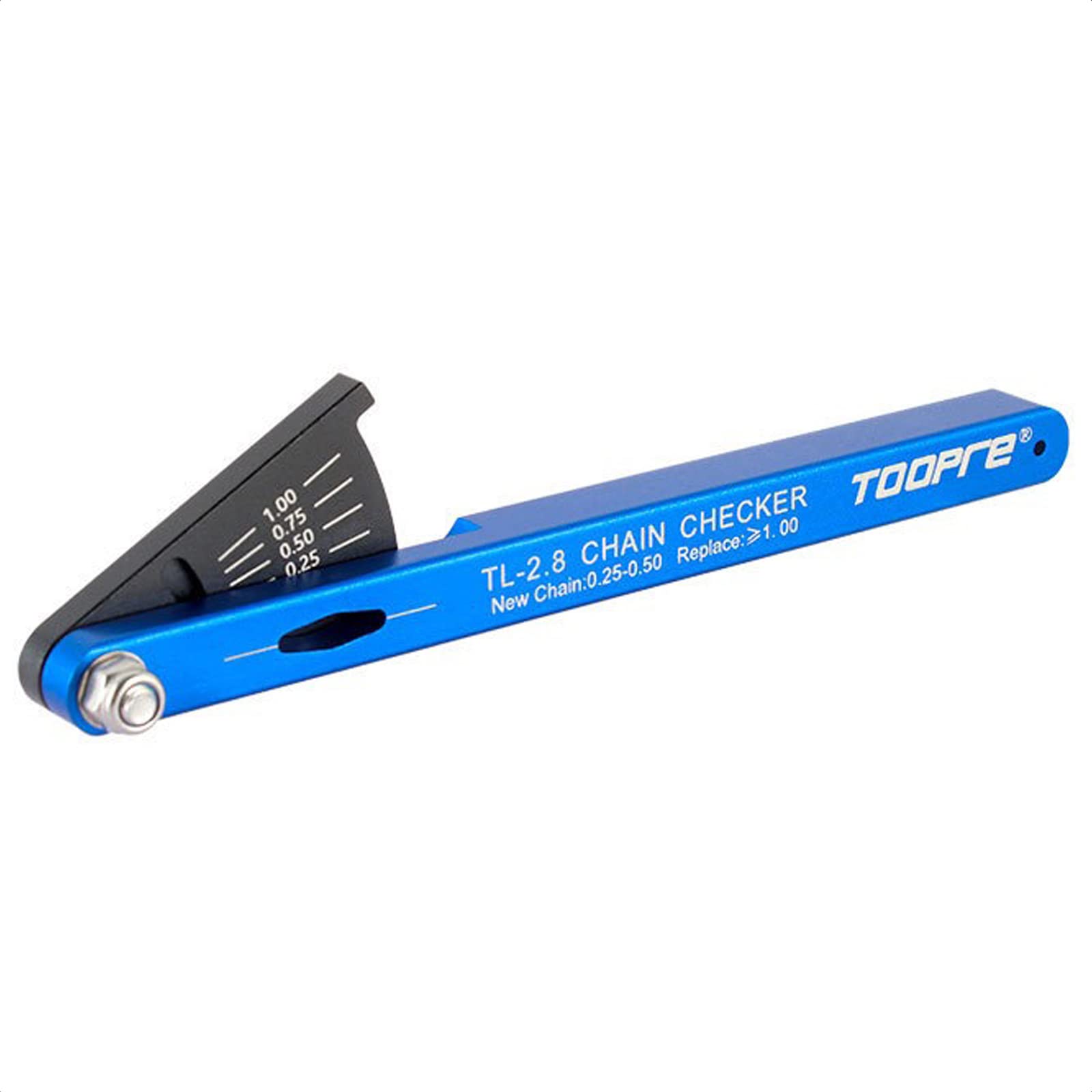 Photo 1 of KIEVODE Bike Chain Checker Tool for All Bike Chains, Including Shimano, Sram, KMC, Campagnolo and More - Chain Wear Indicator for All Speed Chains and Ideal for Road, Mountain Bicycle Maintenance