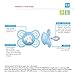 MAM Pacifiers, Baby Pacifier 0-6 Months, Best Pacifier for Breastfed Babies, Premium Comfort and Oral Care 'Perfect' Collection, Girl, 1-Count