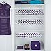 JOY Mangano 100-piece Huggable Hangers Set, Purple Orchid with Brass