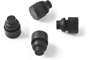 KOOC Rubber Feet for Slow Cookers 5 qt 7 qt and 8.5 qt Replaceable Slow Cooker Legs Pot Insert Accessories (4 Packs)