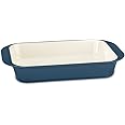 Cuisinart Cast Iron Roasting/Lasagna Pan, 14", Enameled Provencial Blue