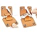 Earbud Holders Case Cord Organizer Earphone Wrap Earphones Organizer Headset Headphone Earphone Wrap Winder Cable Winder Genuine Leather Handmade with Cell Phone Stand Orange
