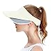 Kenmont Sports Visor Women's Running/Golf Cap Outdoor Anti- UV Topless Sun Hat