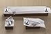 LightInTheBox Contemporary Solid Brass Bathroom 3 PCs Set Wall Mount Chrome Finish Towel Robe Hook/Toilet Paper Holders/Towel Bar Sets Lavatory Shower Furniture (Silver)