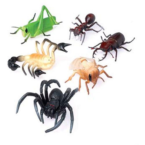 Lot Of 12 Assorted Large Bug Insect Toy Figures by US Toy Free Shipping