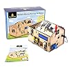 KEYESTUDIO Smart Home Starter Kit for Arduino for Uno R3, Electronics Home Automation Coding Toys, Wooden House DIY…